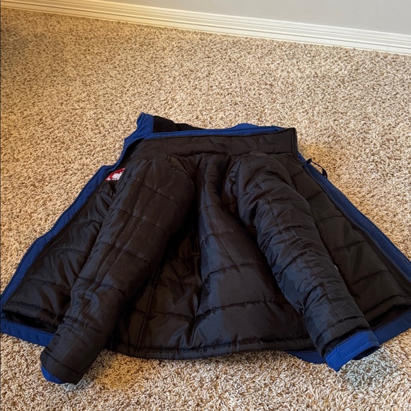 Blue Jacket with Reflective Stripes - Picture 10 of 12